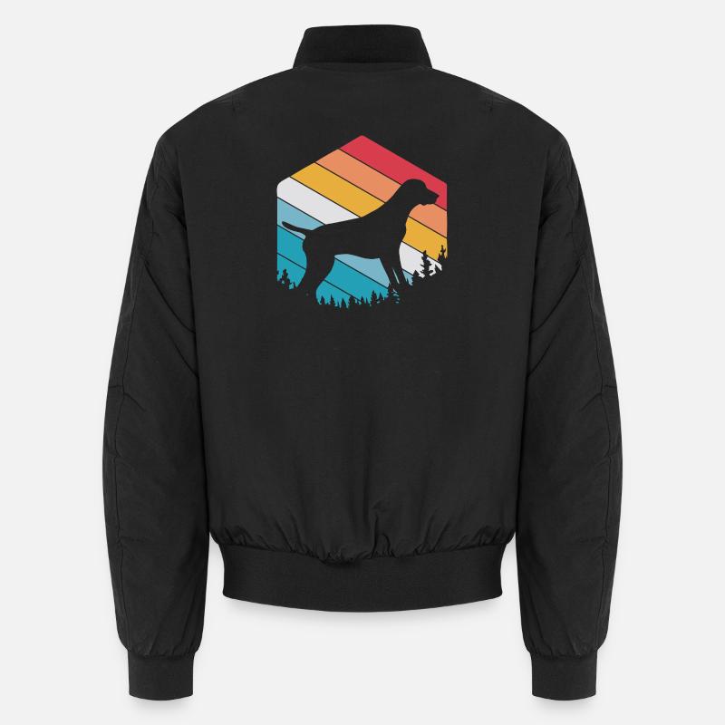 German Pointer Dog German Shorthair Unisex Bomber Jacket