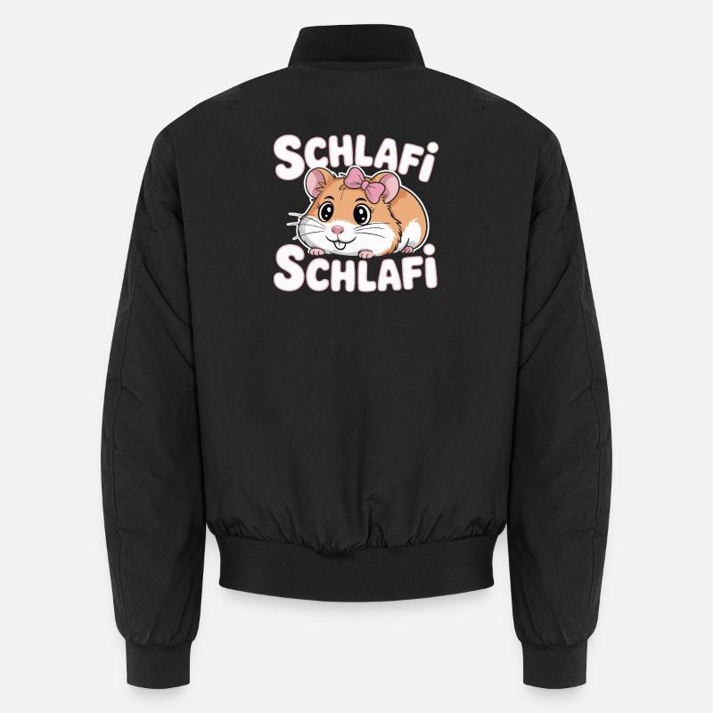 Schlafi Schlafi Hamster Design Bomber unisexe