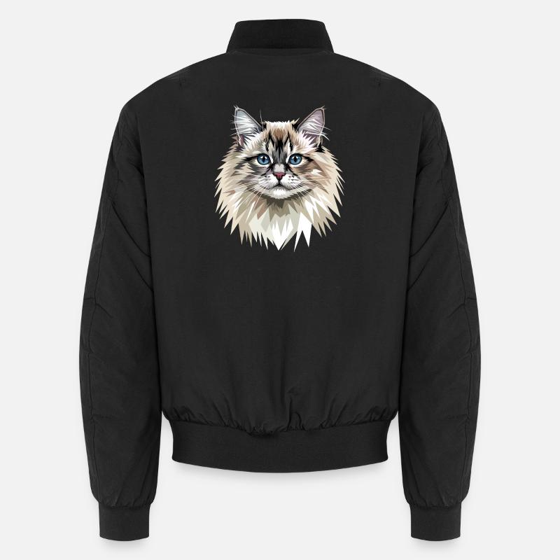 Ragdoll Cat Ragdoll Cat Cute Ragdoll Cats Unisex Bomber Jacket