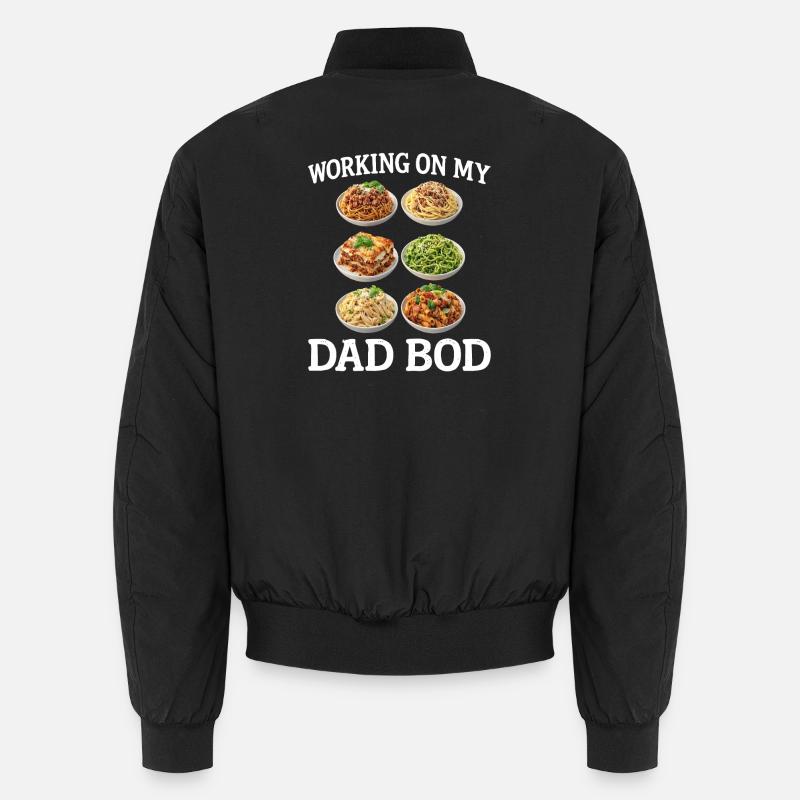 Papa Bod Pasta Fun Bomber unisexe