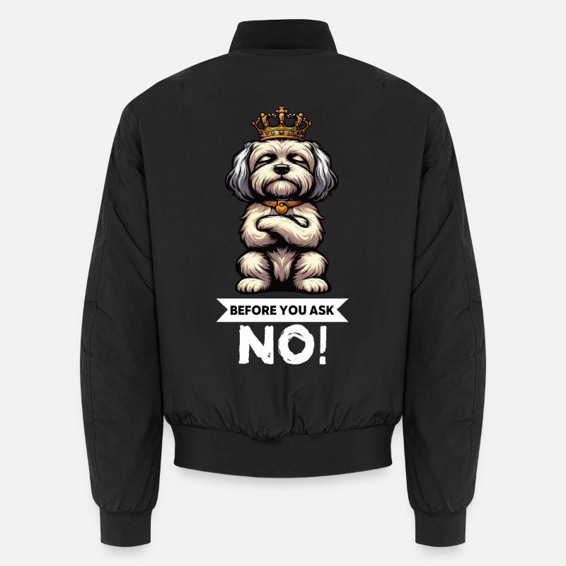 Before You Ask Havaneser Havaneserhalter Havanese Unisex Bomberjacke