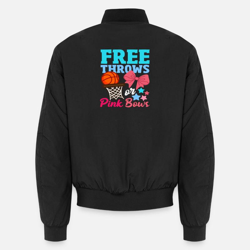 Freiwürfe Oder Schleifen Basketball Unisex Bomberjacke