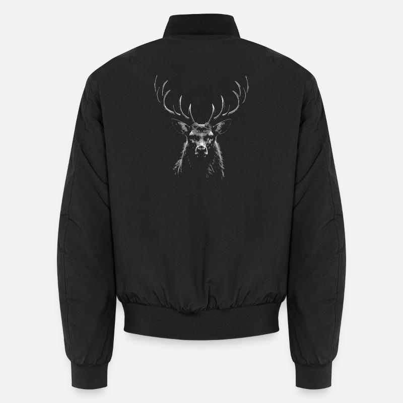 Deer Unisex Bomber Jacket