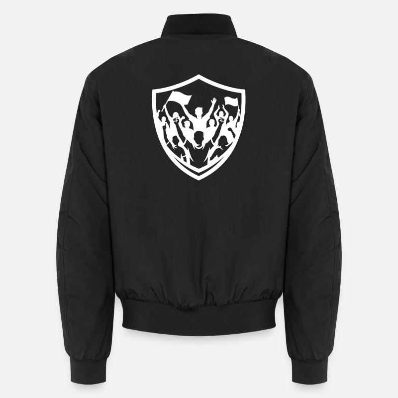 Fans Jubeln Party - Unisex Bomberjacke - Schwarz