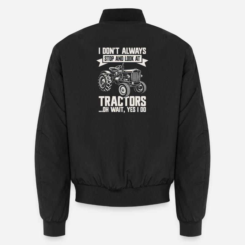 Traktorbauernhof-Landwirtschaft Unisex Bomberjacke