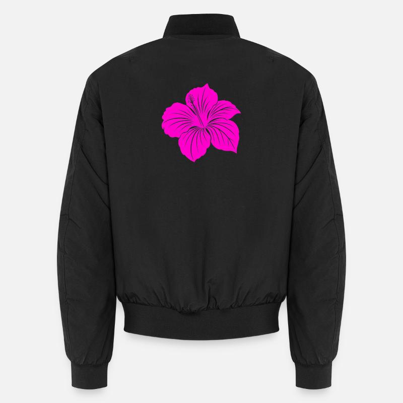 Hibiscus flower Unisex Bomber Jacket