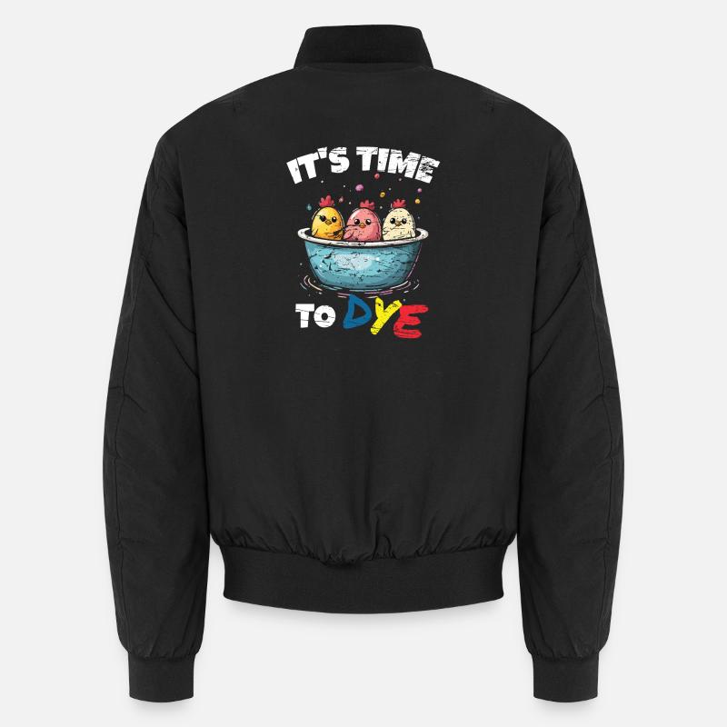 Ostern Eier Färben Ostereier Unisex Bomberjacke