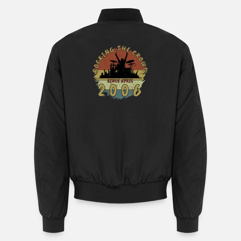 20th Birthday Rocking the crowd DRM 04/2006 Unisex Bomber Jacket