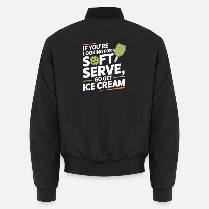 Joueur de pickleball à la recherche d’un dinking soft serve Bomber unisexe