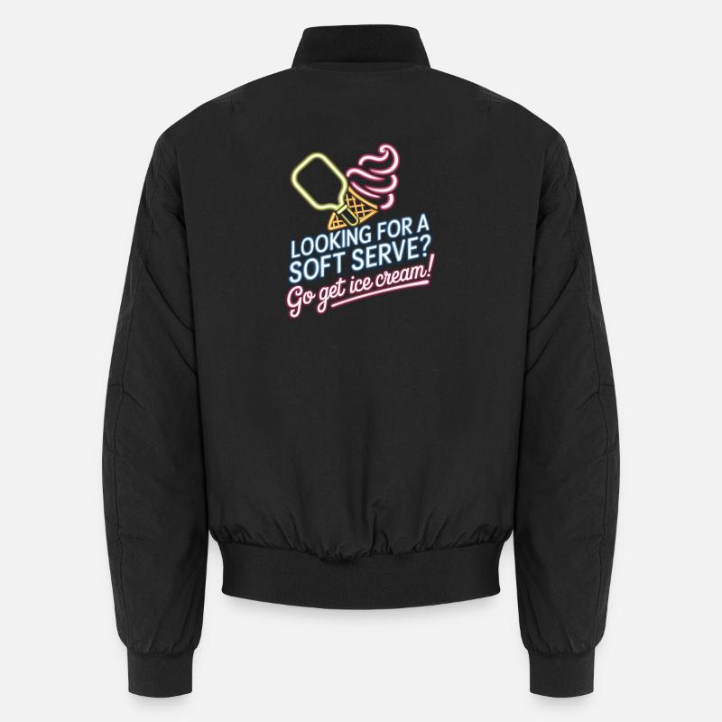 Pickleball Spieler Looking For Soft Serve Dinking Unisex Bomberjacke