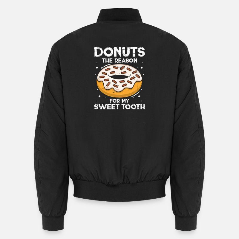Donut Fastfood Unisex Bomberjacke