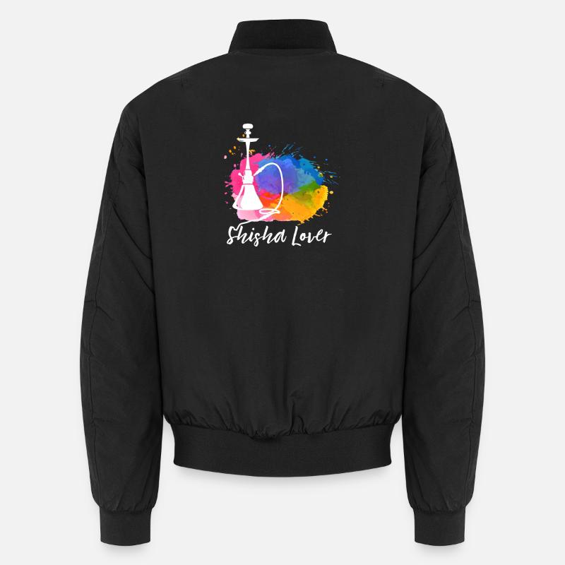 Shisha Liebe Farbexplosion / Hookah Wasserpfeife Unisex Bomberjacke