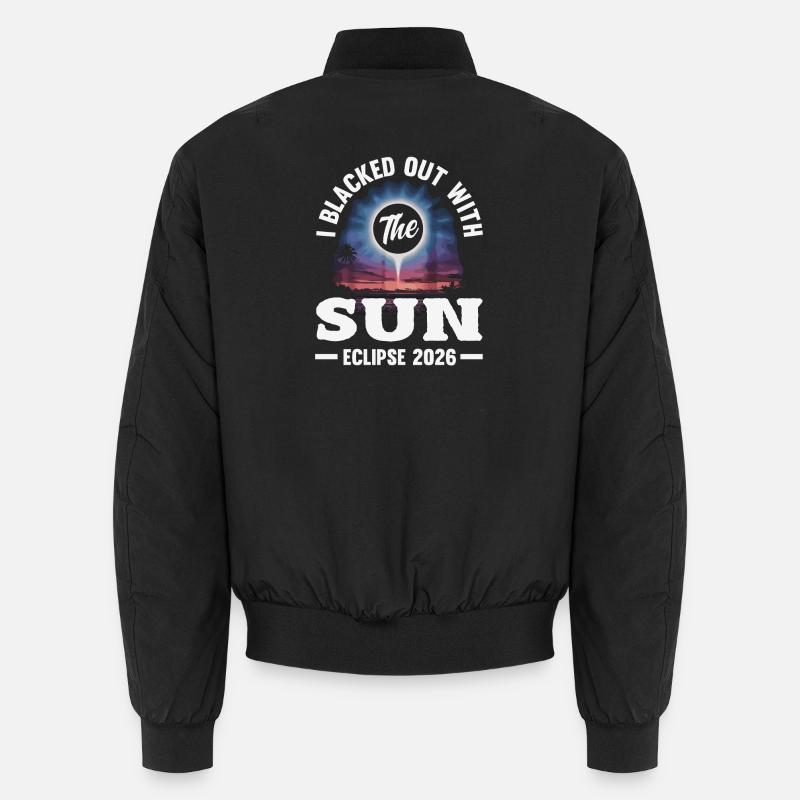 Éclipse solaire 2026, 12 août Bomber unisexe