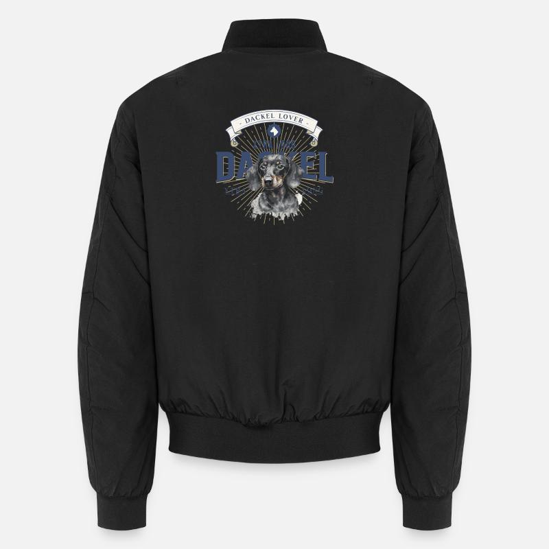 Dackel liebhaber  Unisex Bomberjacke
