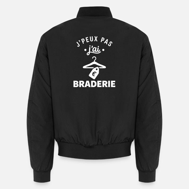J'peux pas j'ai braderie - Bomber unisexe - noir