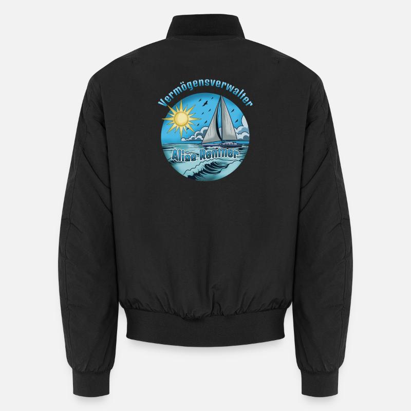 Vermögensverwalter Alias Rentner Unisex Bomberjacke