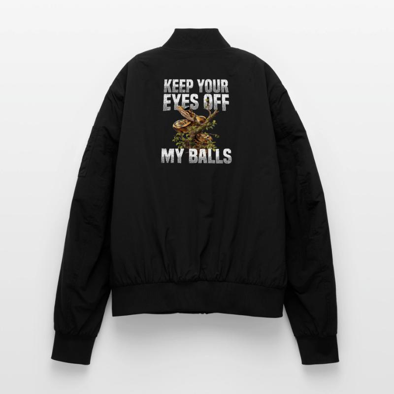 Königspython Schlangen Liebhaber Terrarium Python Unisex Bomberjacke