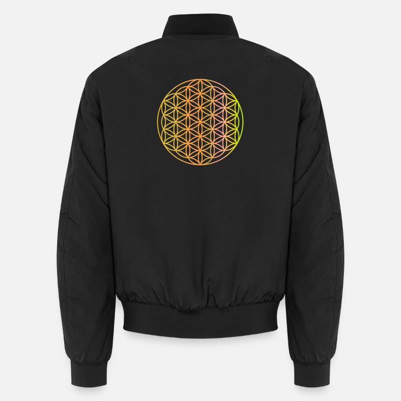 fleur de vie Bomber unisexe
