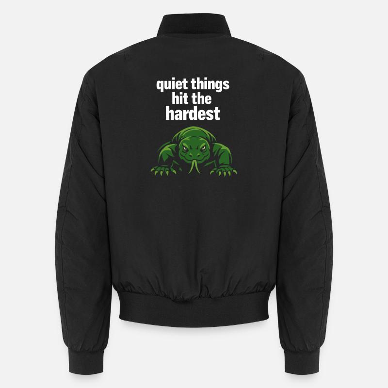 Amant du dragon de Komodo Bomber unisexe