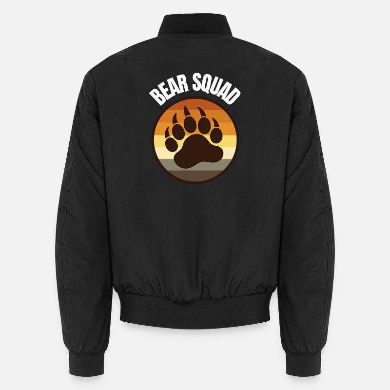 Escouade Bear – Équipe Gay Jga Bear Pride Bachelor Crew Bomber unisexe