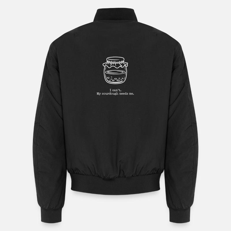 Sourdough Craving Jar Unisex Bomber Jacket