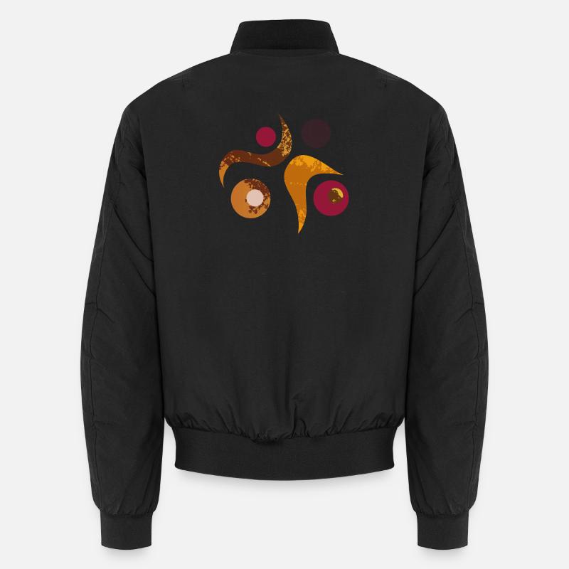 yoga-design_49 - Unisex Bomberjacke - Schwarz