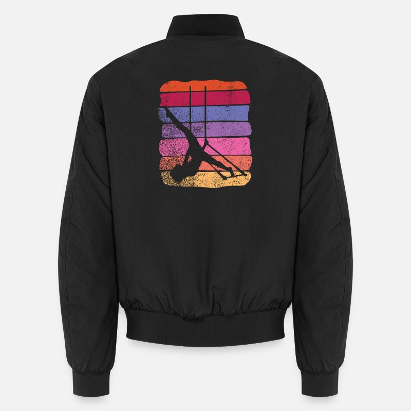 Aerialist Vintage Cloud Swing Trapez Unisex Bomberjacke