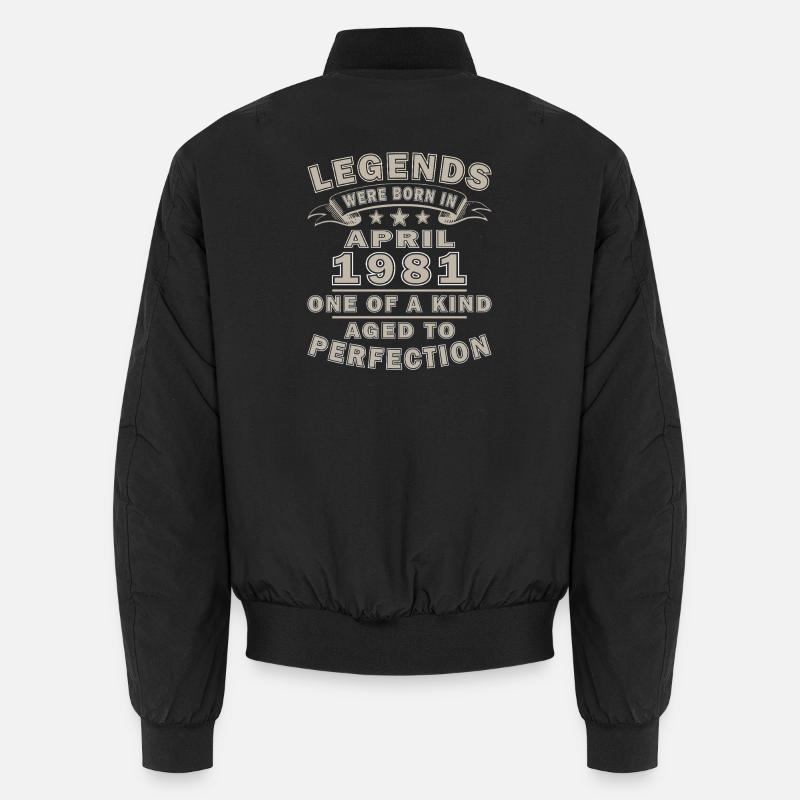 Anniversary year April 1981 Unisex Bomber Jacket