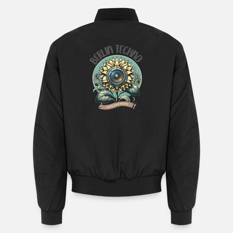 Berlin Techno - Amour et Beats Bomber unisexe