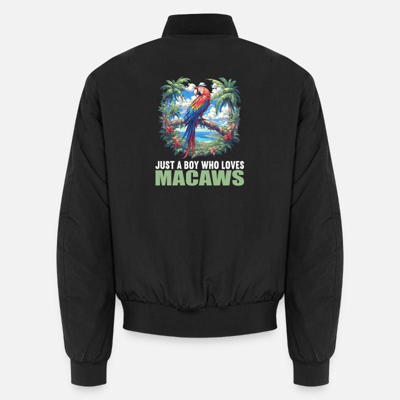 Macaw's Era Unisex Bomber Jacket
