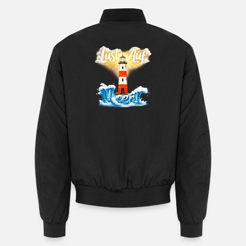 Phare - Désir de mer Bomber unisexe