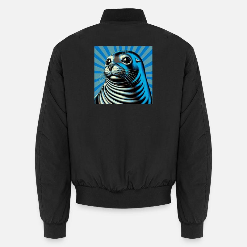 seal Unisex Bomber Jacket