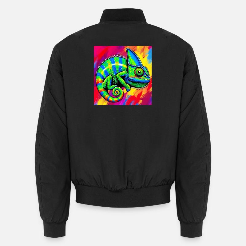 chameleon Unisex Bomber Jacket