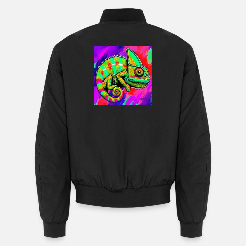 chameleon Unisex Bomber Jacket