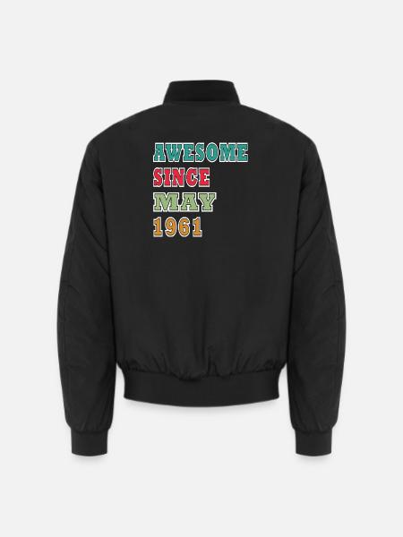 Cult date May 1961 - Unisex Bomber Jacket - black