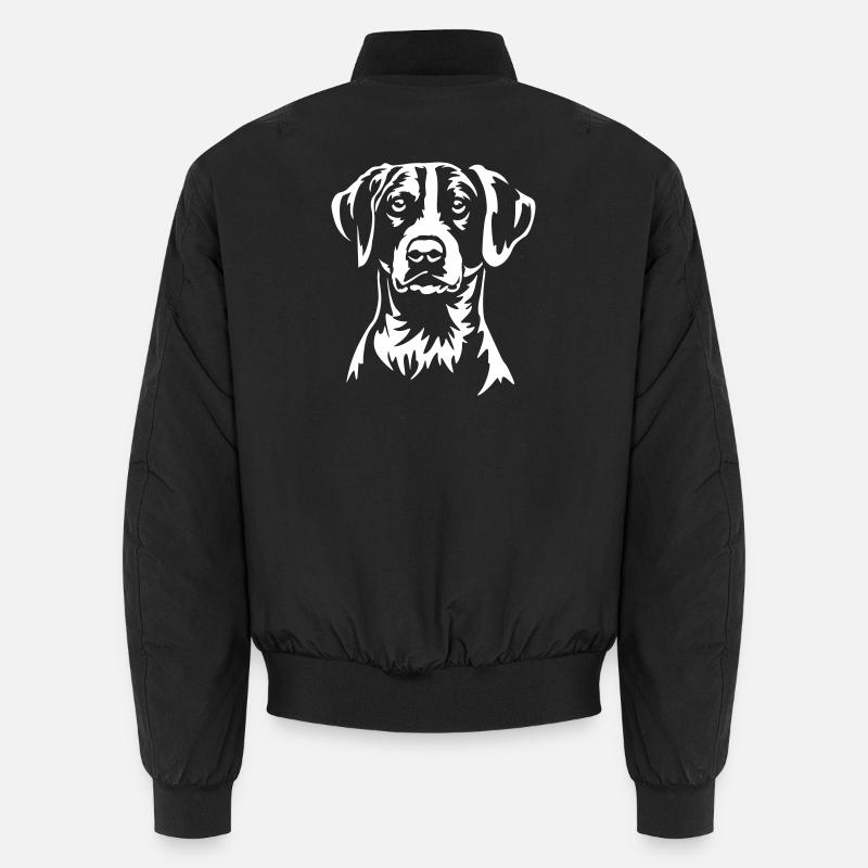 Hamiltonstövare Kopf "Black Edition" Unisex Bomberjacke