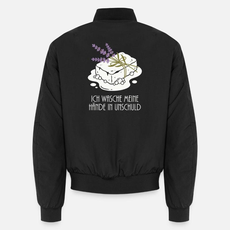 Soaps Foam Lavender Hobby Unisex Bomber Jacket