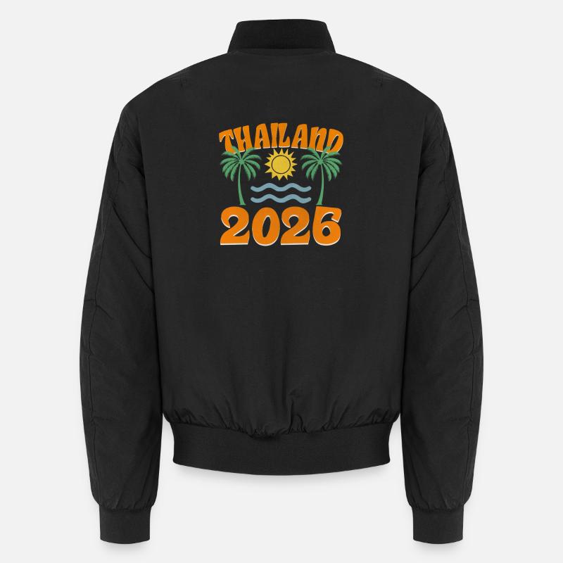Thaïlande 2026 - Bomber unisexe - noir