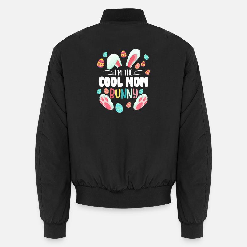 Cooles Mama-Hase-Oster-Tee Unisex Bomberjacke