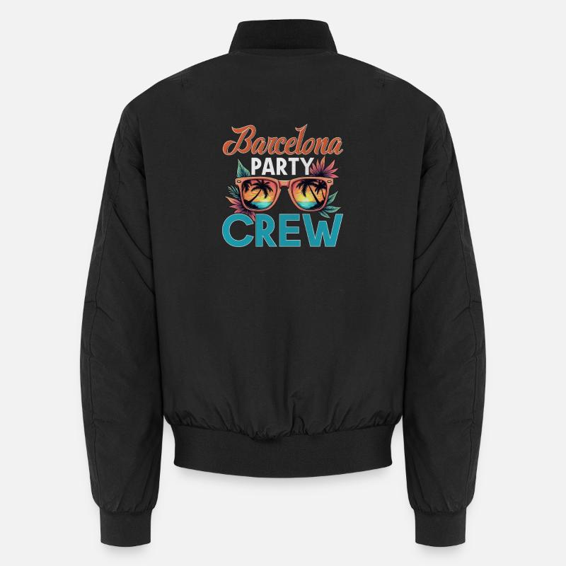 Barcelone Crew Bomber unisexe