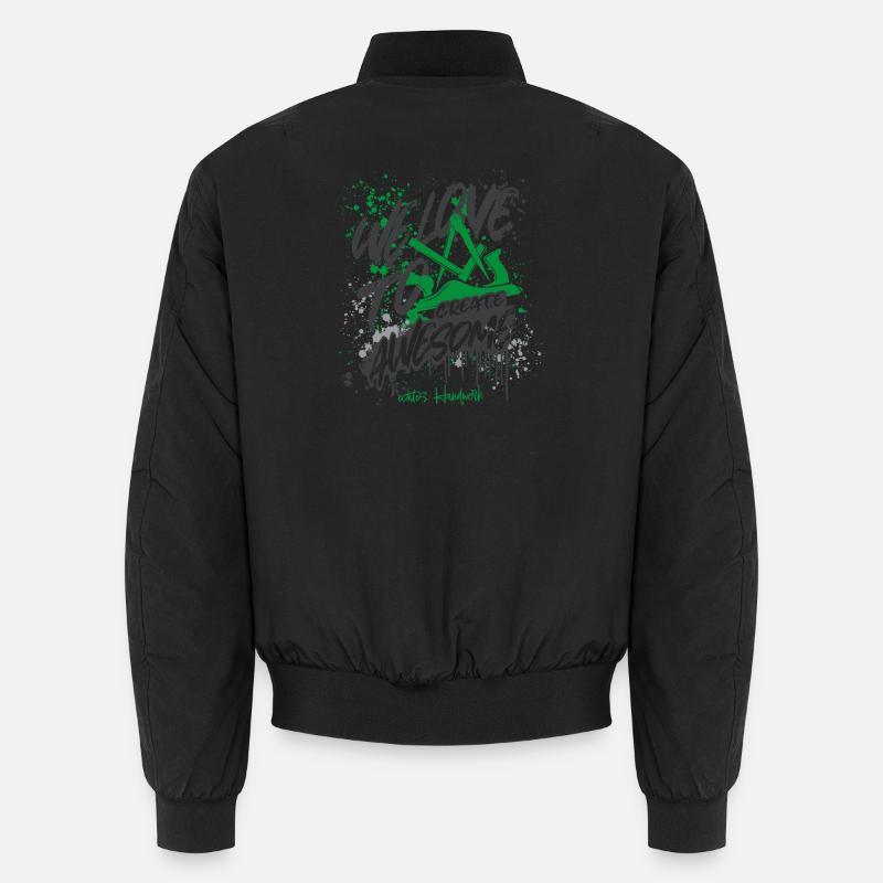 Schreiner Stolz grey-green-big Unisex Bomberjacke