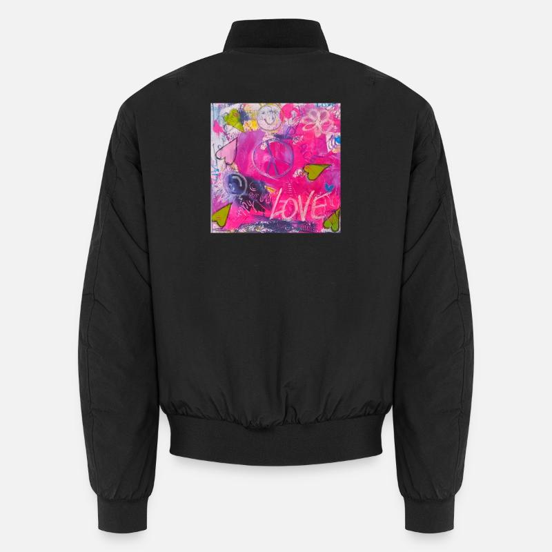 GRAFFITI LOVE - statement styles I chrart2wear Unisex Bomberjacke