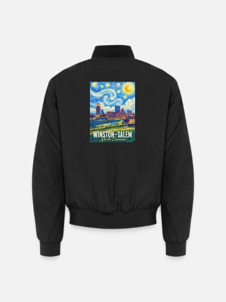 Winston-Salem, North Carolina - Unisex Bomberjacke - Schwarz