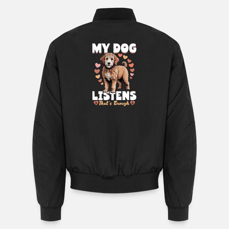 Race de chien Goldendoodle Bomber unisexe