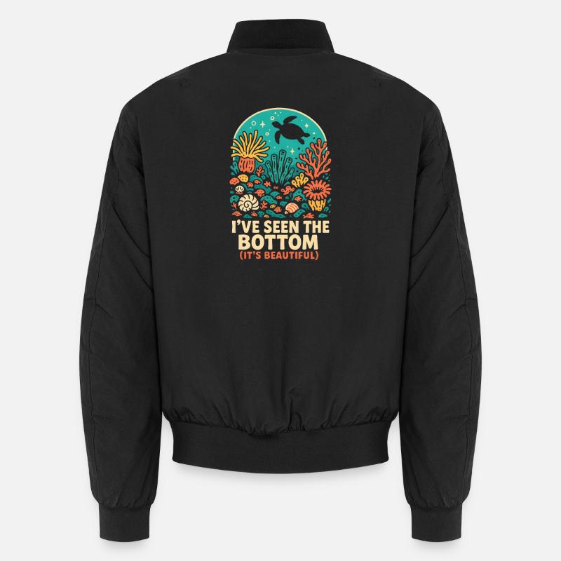 I Saw the Reason | Reef Diving Unisex Bomber Jacket