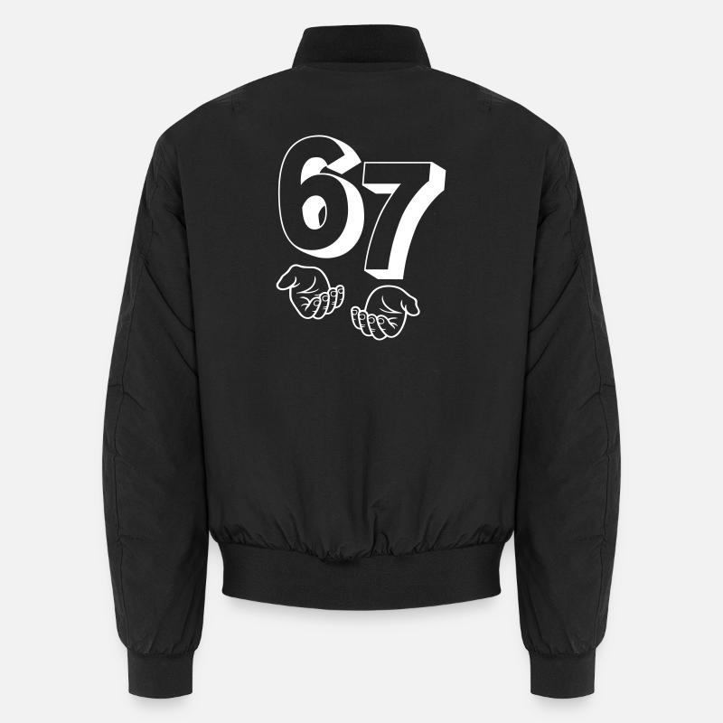 76 "six seven" hands Unisex Bomber Jacket
