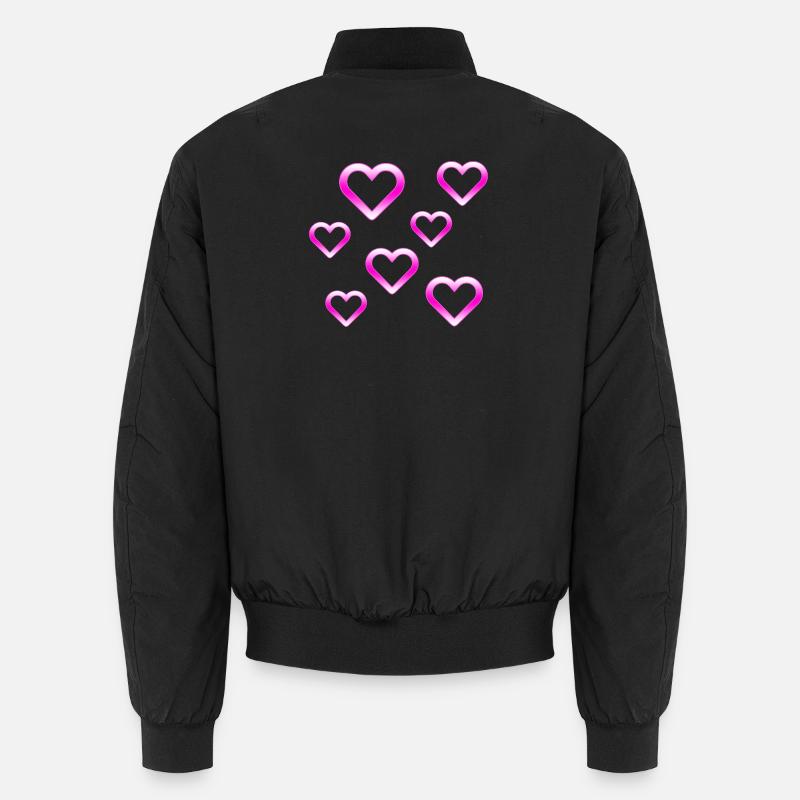 Herzen Unisex Bomberjacke