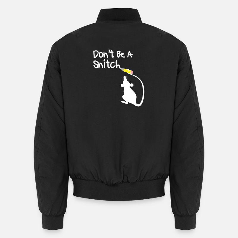 Sei keine Schnatzmaus Unisex Bomberjacke
