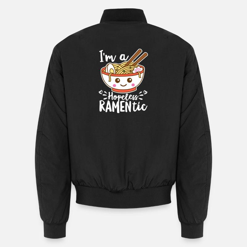 Hoffnungslose Ramen-Ramen-Bowl Unisex Bomberjacke