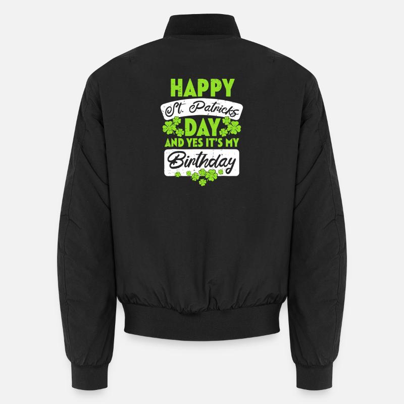 St Patrick Birthday Celebration Unisex Bomber Jacket
